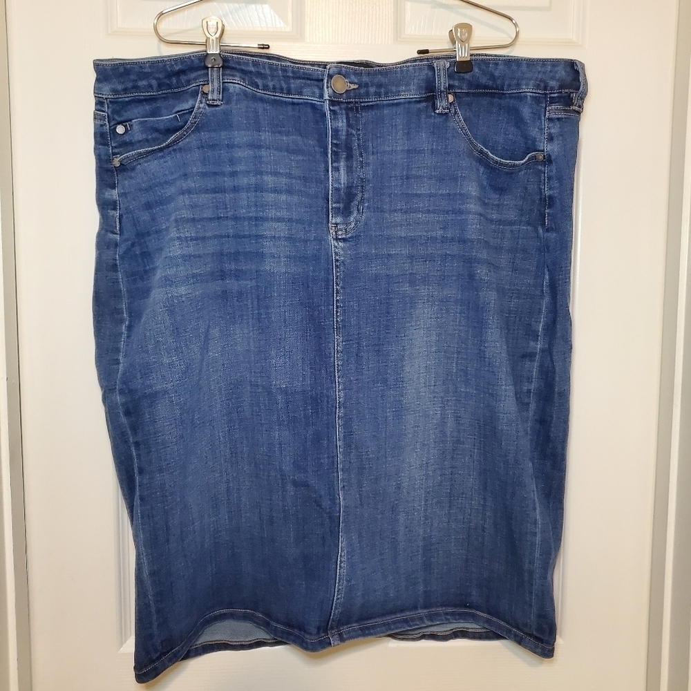Liverpool Jean Skirt Sz 22W